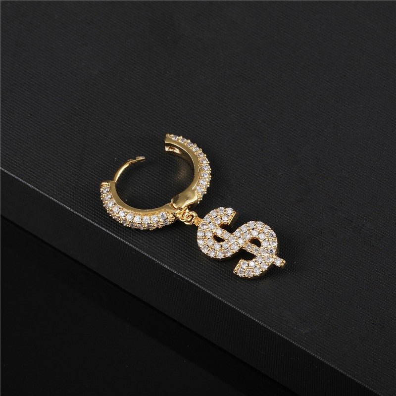 Money Ice Men's Studded Earring