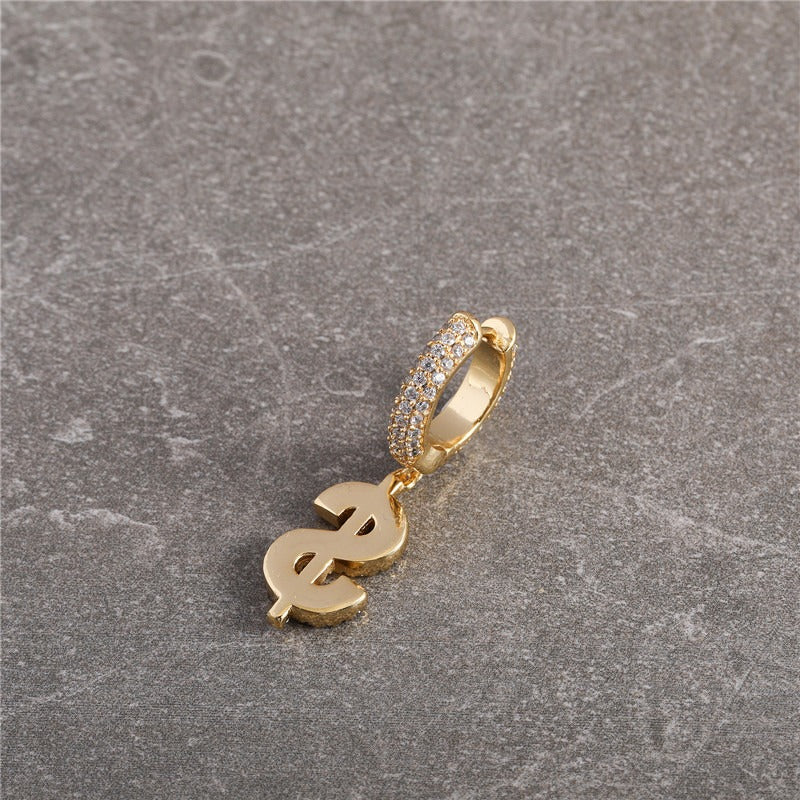 Money Ice Men's Studded Earring