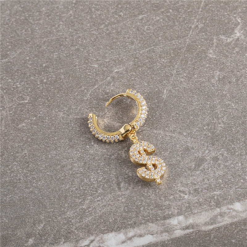 Money Ice Men's Studded Earring
