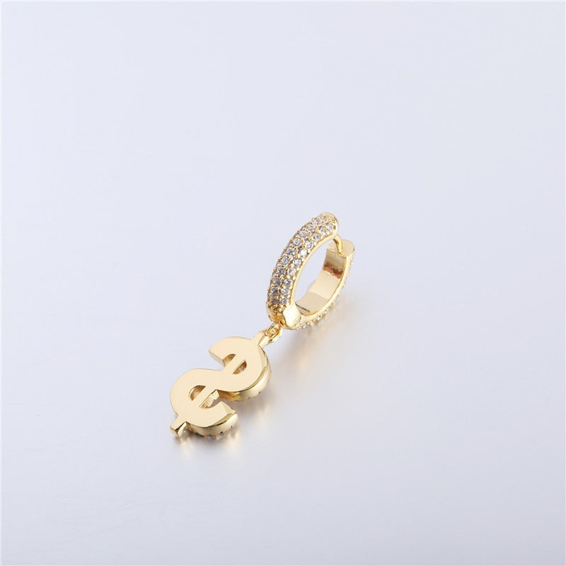 Money Ice Men's Studded Earring