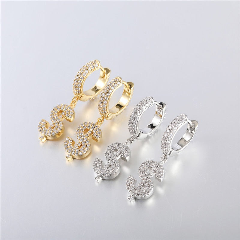 Money Ice Men's Studded Earring