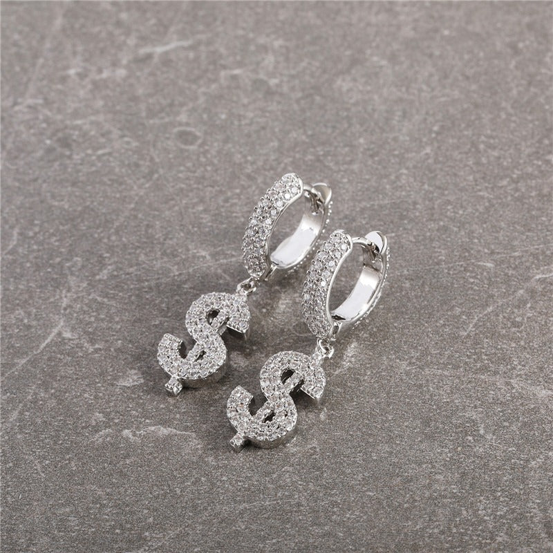 Money Ice Men's Studded Earring