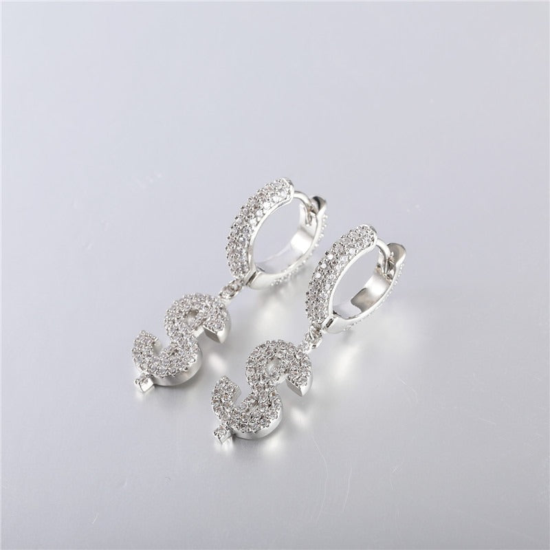 Money Ice Men's Studded Earring