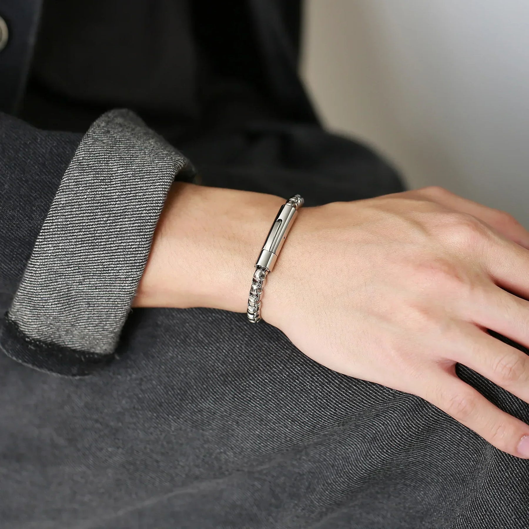 Silver Men's Bracelet