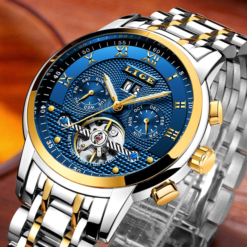 LIGE Men's Sport Watch