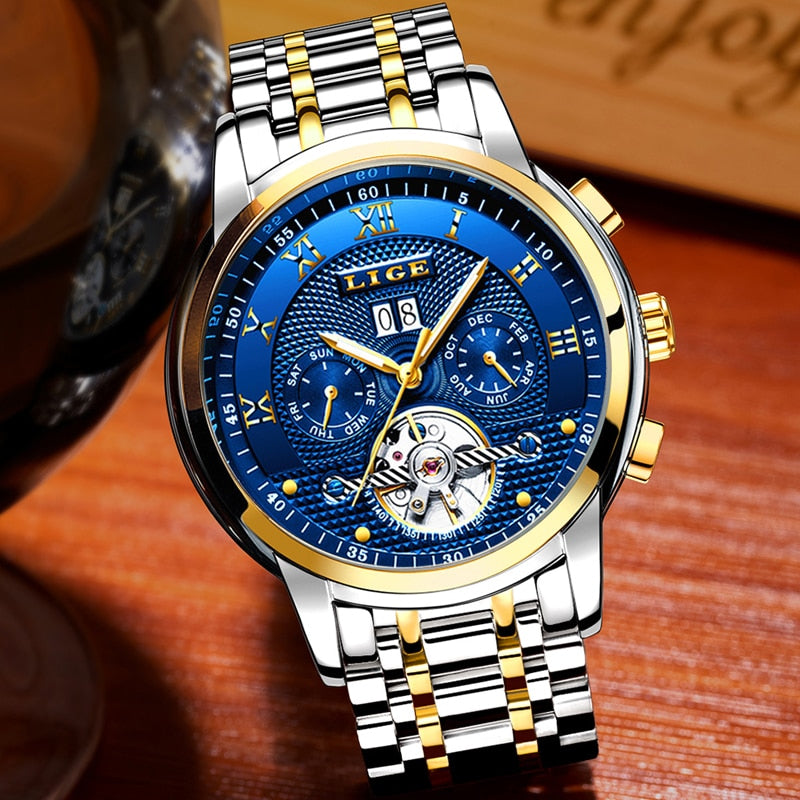 LIGE Men's Sport Watch