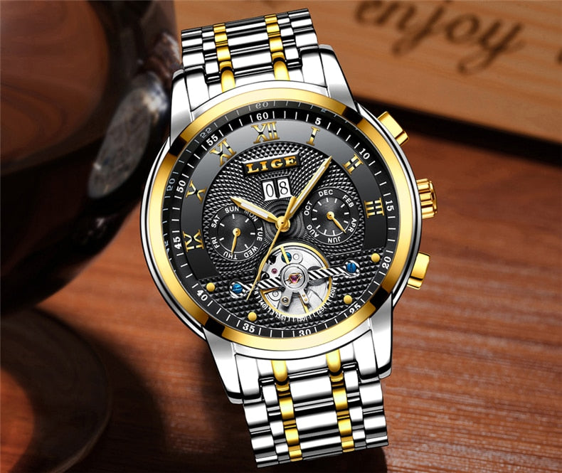 LIGE Men's Sport Watch
