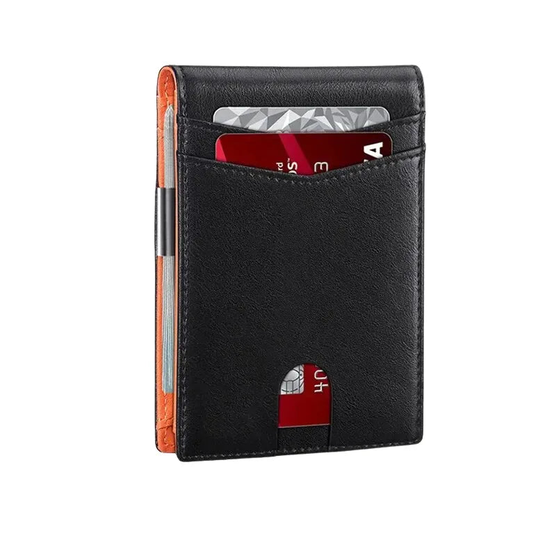 NFCBlocker Wallet - ANTI RFID Blocking Black Carbon Fiber