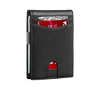 NFCBlocker Wallet - ANTI RFID Blocking Black Carbon Fiber