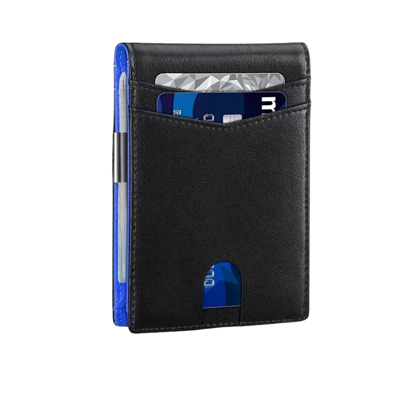 NFCBlocker Wallet - ANTI RFID Blocking Black Carbon Fiber