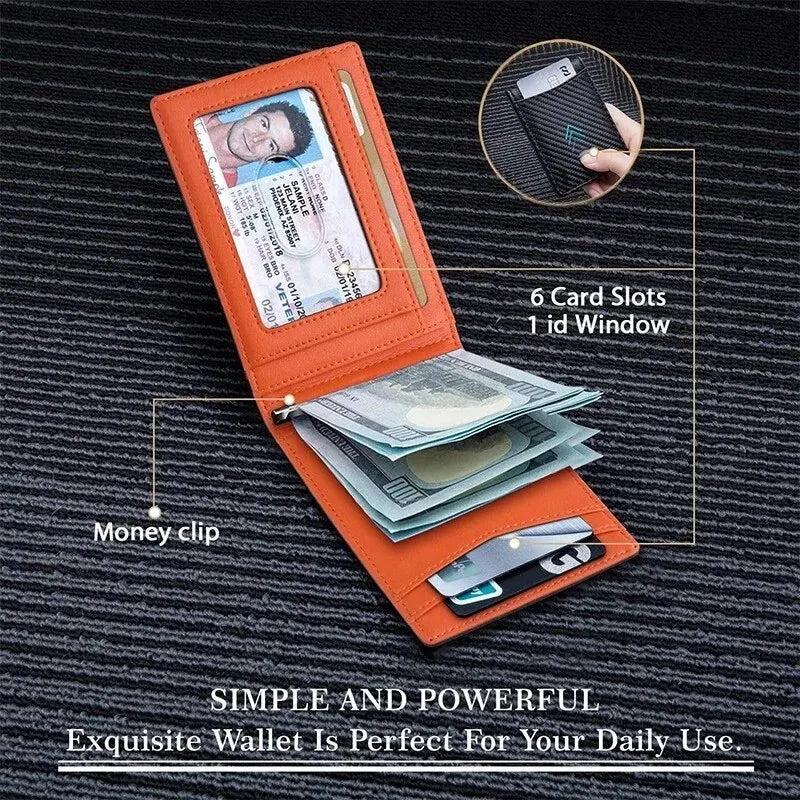 NFCBlocker Wallet - ANTI RFID Blocking Black Carbon Fiber