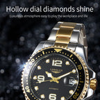 LONGLUX AutoMaster – Men's Automatic Watch with Date & Steel Band