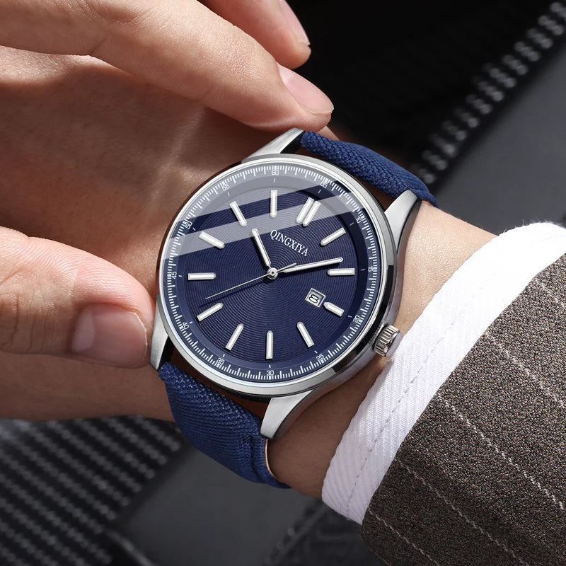 QINGXIYA UrbanLine Minimalist Men's Watch