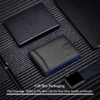 NFCBlocker Wallet - ANTI RFID Blocking Black Carbon Fiber
