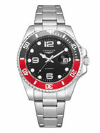 LONGLUX AutoMaster – Men's Automatic Watch with Date & Steel Band