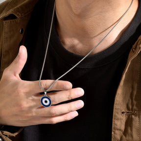 Men's Necklace with Turkish Pendant