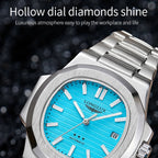 LONGLUX EliteDrive – Men's Luxury Automatic Watch with Calendar