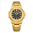 LONGLUX EliteDrive – Men's Luxury Automatic Watch with Calendar