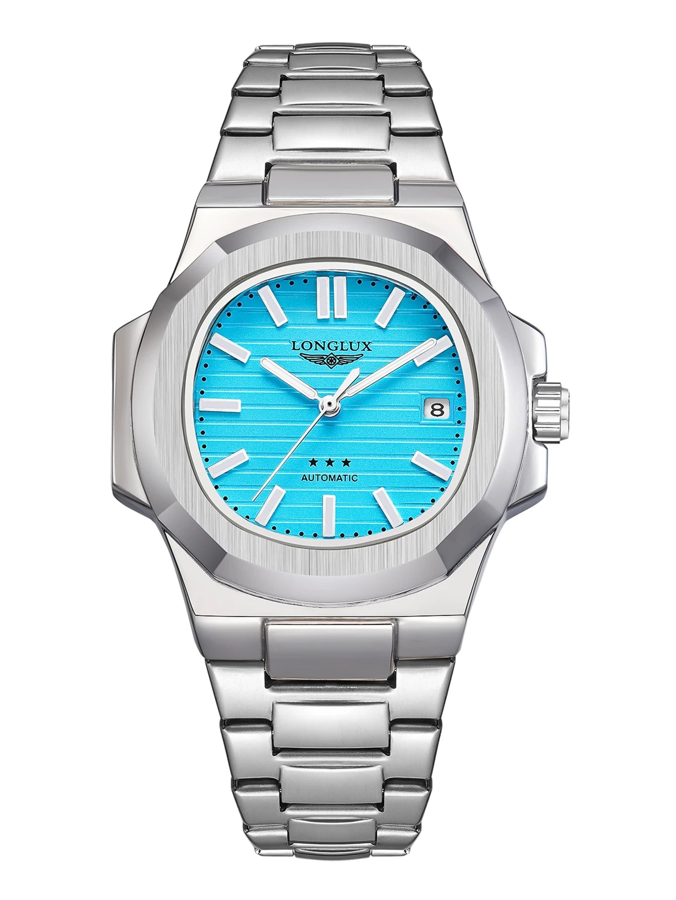 LONGLUX EliteDrive – Men's Luxury Automatic Watch with Calendar