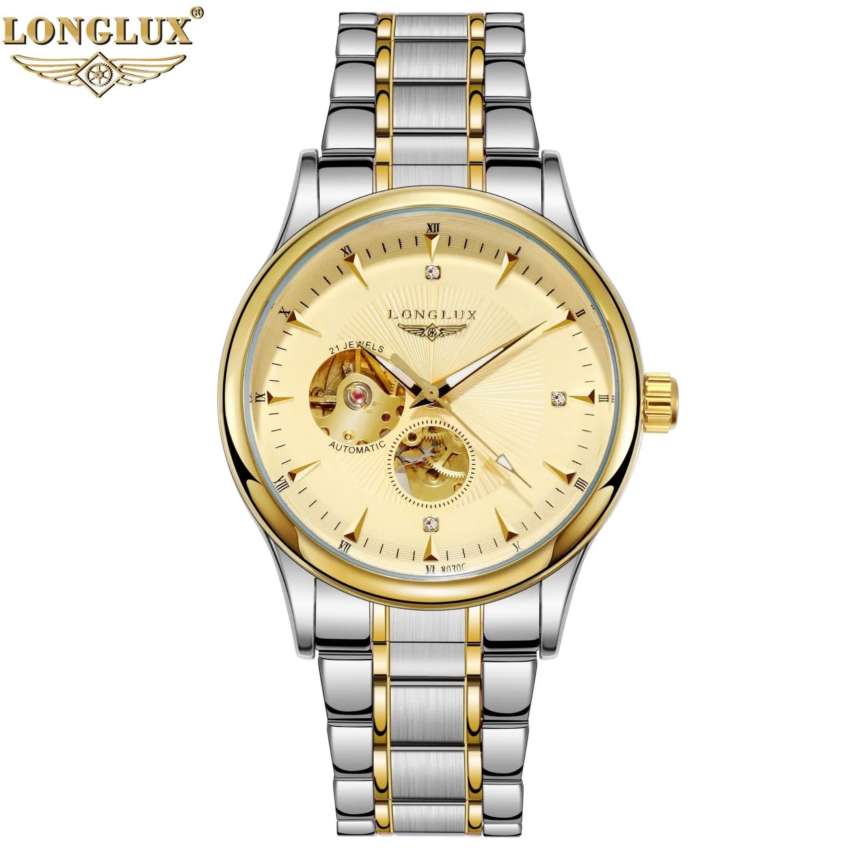 LONGLUX Skeleton Watch Automatic