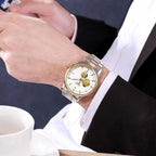 LONGLUX Skeleton Watch Automatic
