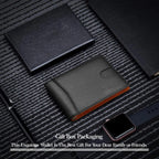 NFCBlocker Wallet - ANTI RFID Blocking Black Carbon Fiber