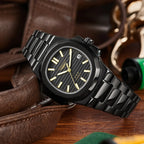 LONGLUX EliteDrive – Men's Luxury Automatic Watch with Calendar